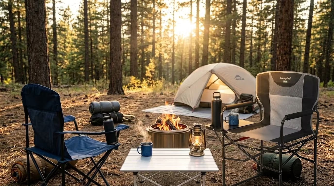 Camping for Beginners: Essential Outdoor Furniture for Your First Trip
