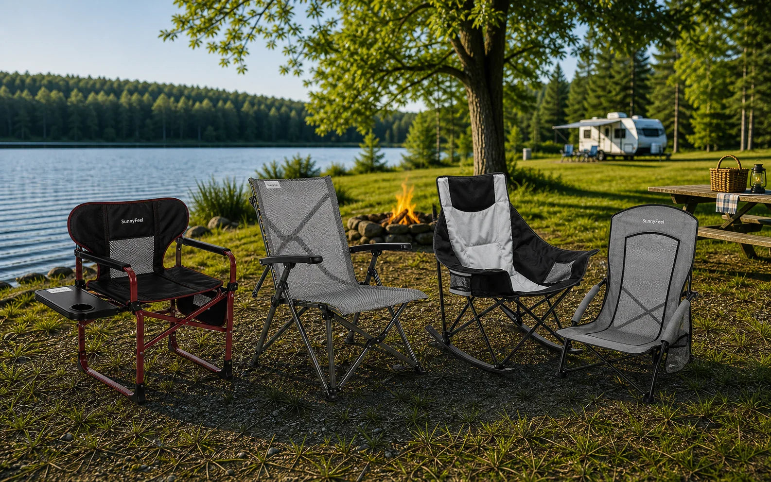 Find the Right Camping Chair for Camp, Beach, Sports & Backyard Days