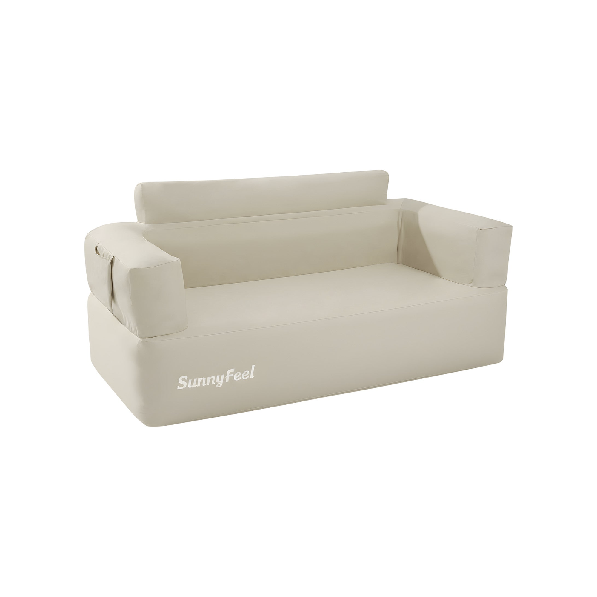 SUNNYFEEL Inflatable Camping Loveseat Sofa