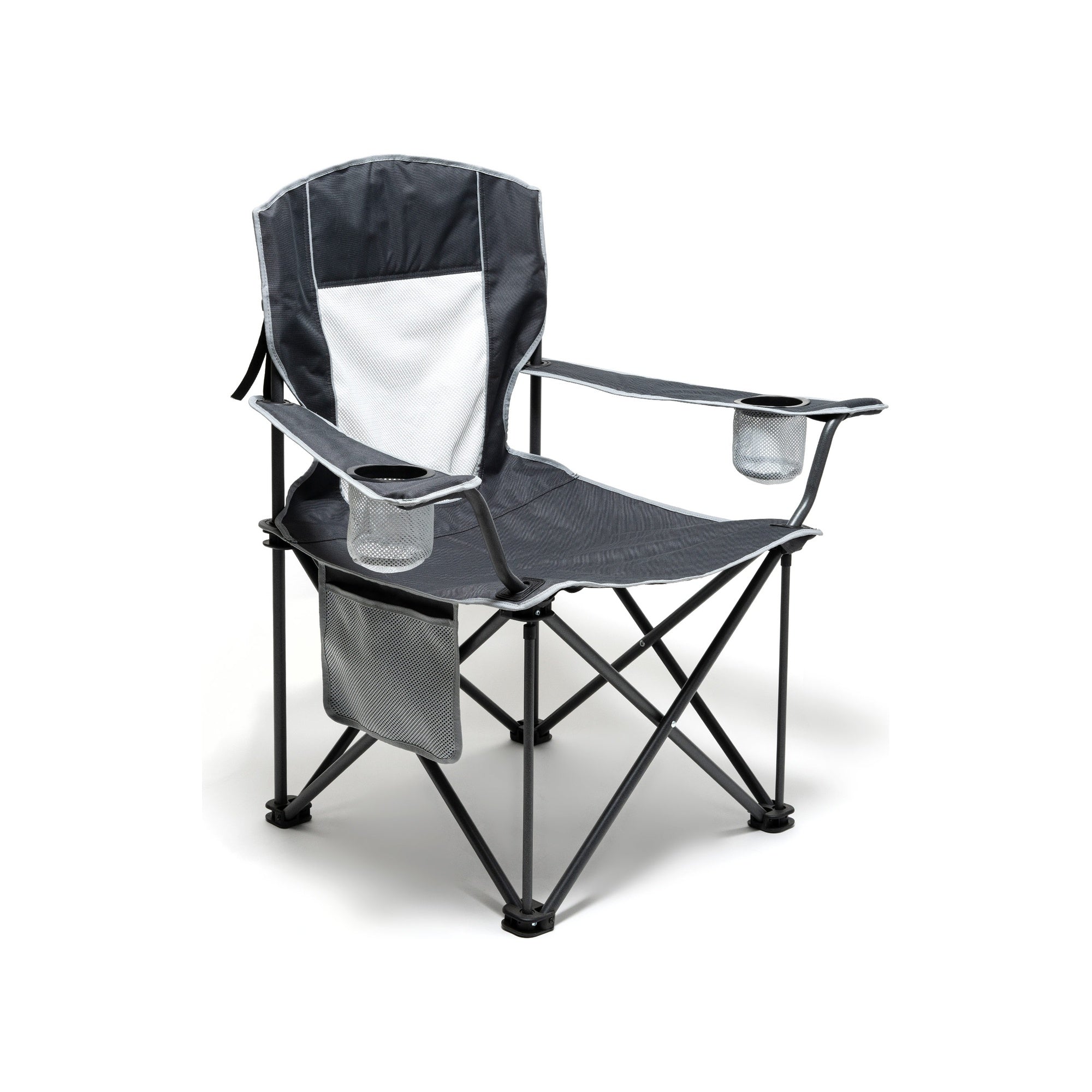 SUNNYFEEL Oversized Camping Chair with Armrests & Cup Holder