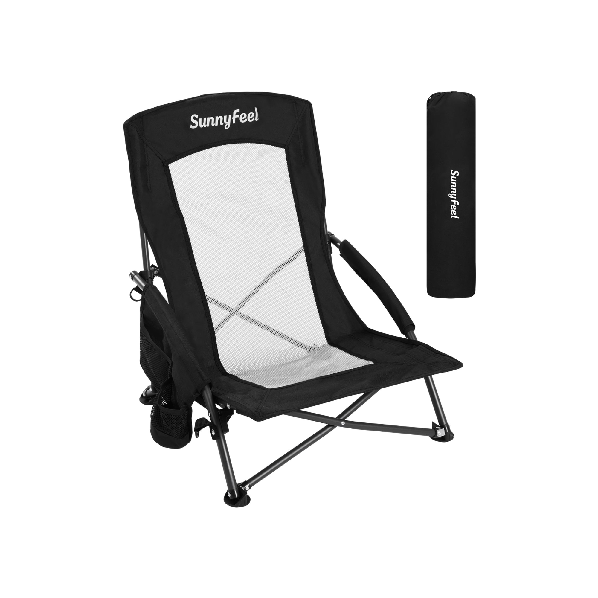 SUNNYFEEL Low Folding Camping Chair