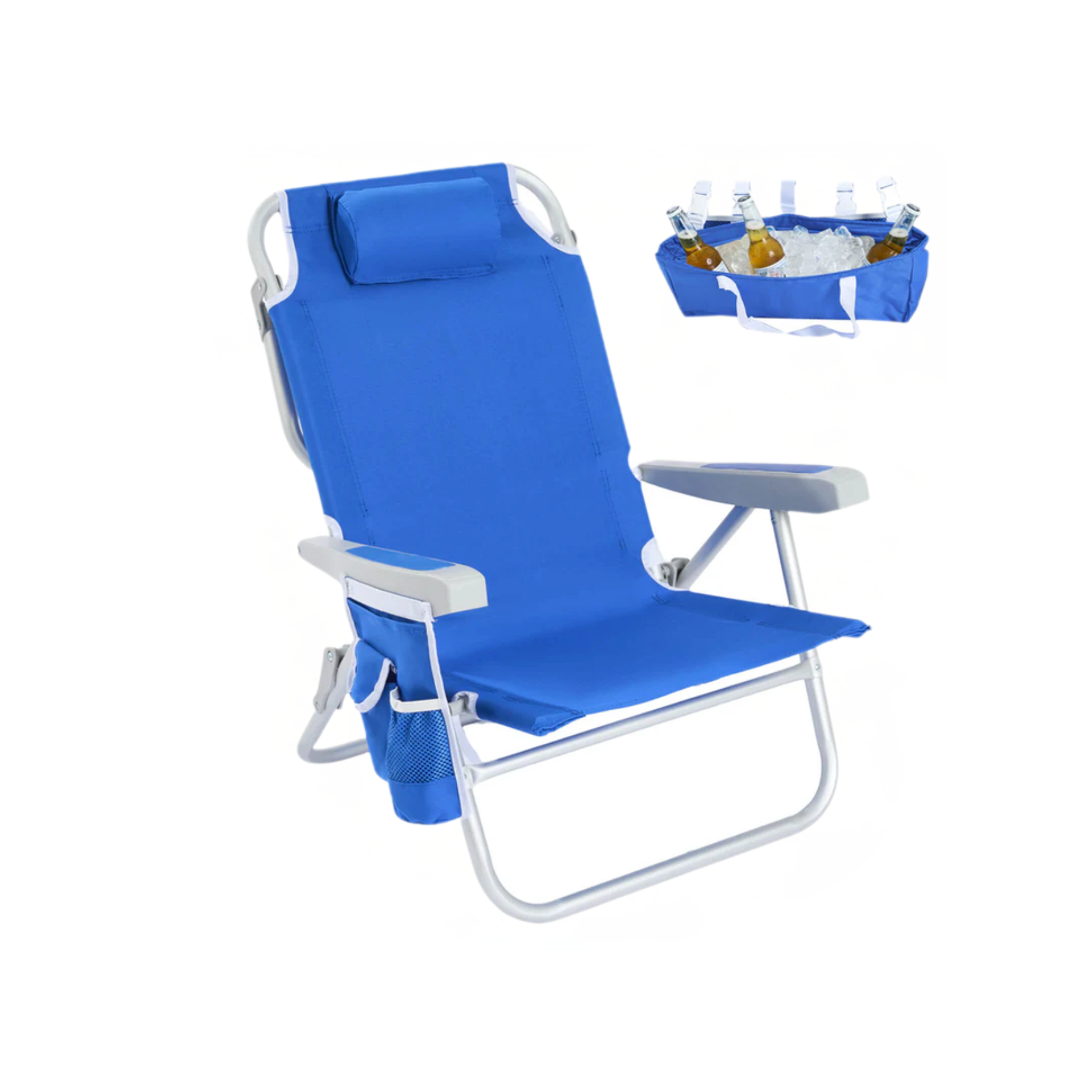 SUNNYFEEL Extra Wide Low Lounge Beach Chair