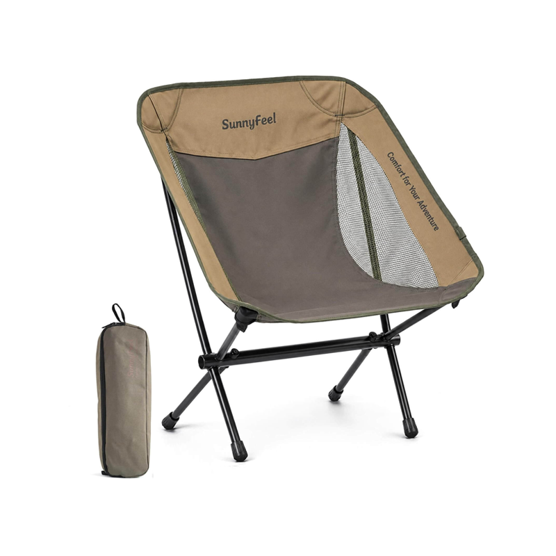 SUNNYFEEL Ultralight Low-Back Backpacking Camping Chair
