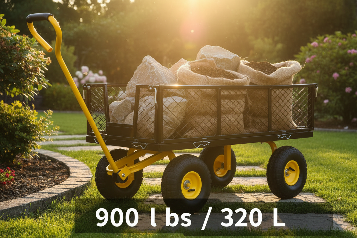 900 lbs / 320 L