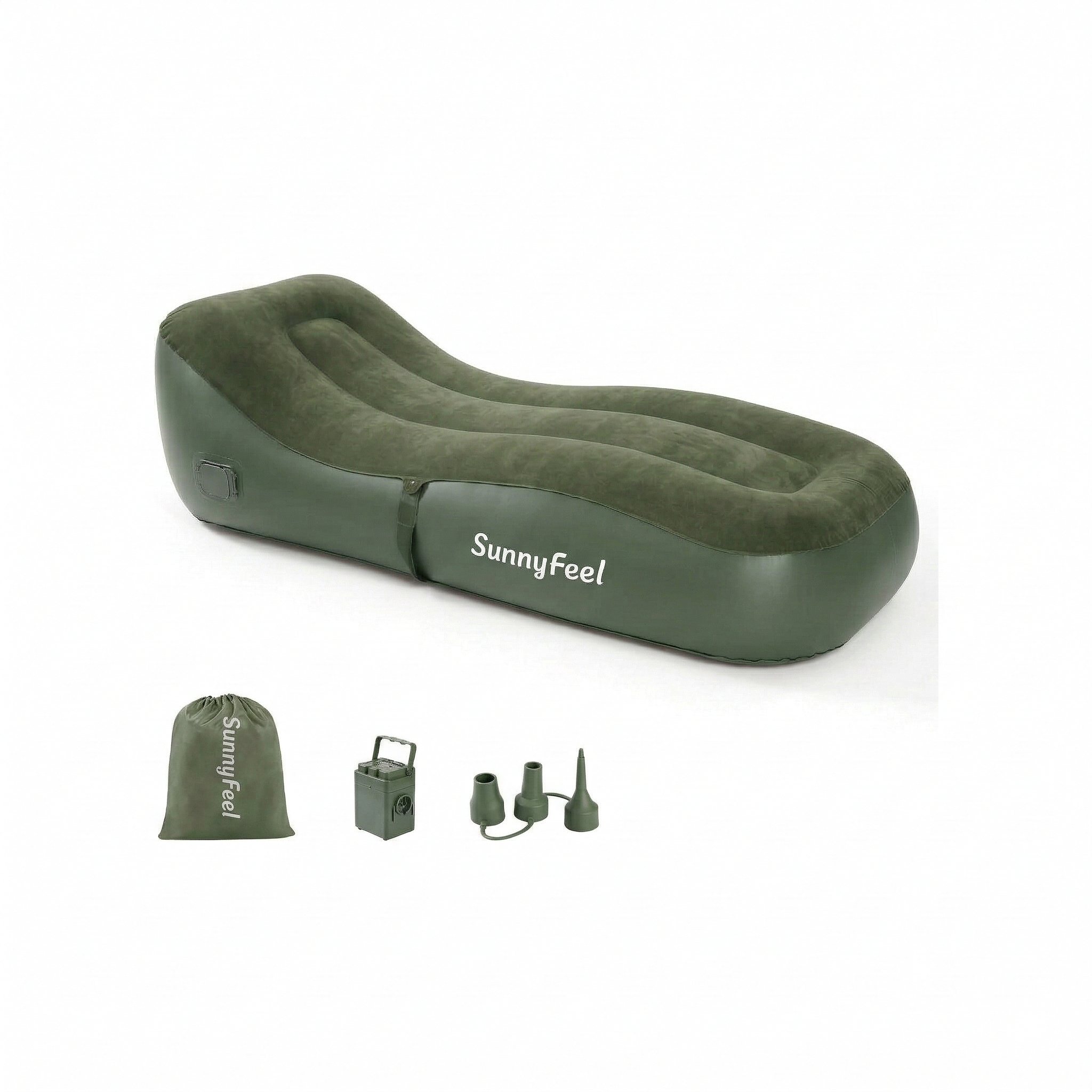 SUNNYFEEL Inflatable Single Camping Sofa