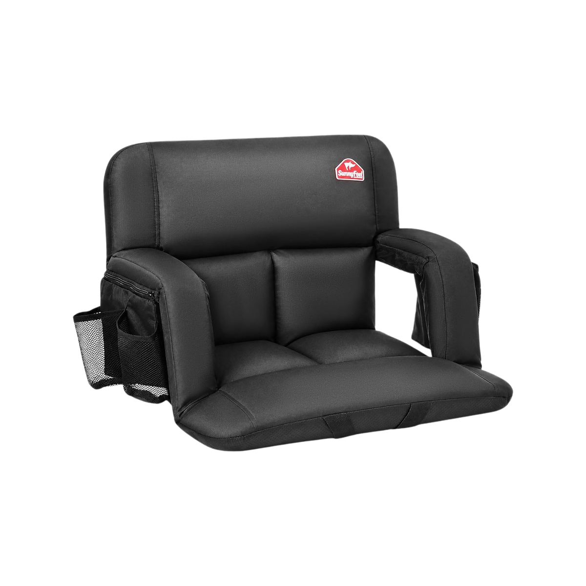 SUNNYFEEL Stadium Seat With Back Support – Reclining Comfort For Game Days & Outdoor Adventures
