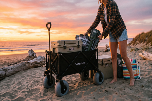 Beach Wagon with Balloon Tires